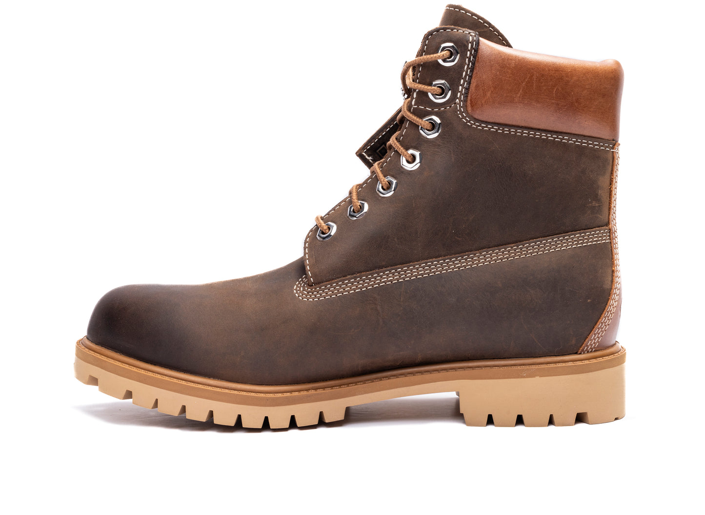 Timberland Heritage 6-Inch GORE-TEX Boot in Dark Brown Full Grain / Rust