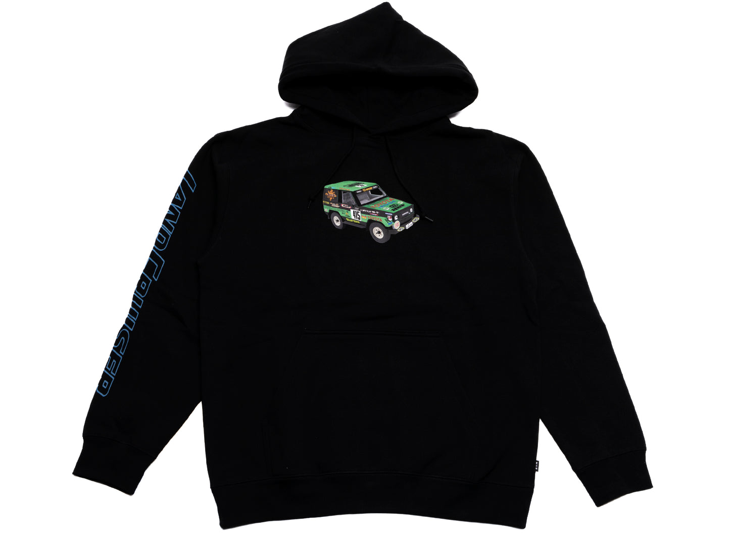 HUF x Toyota Sahara Rally Pullover Hoodie in Black