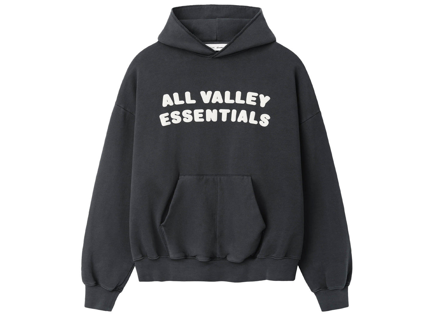 Fear of God Essentials 90s Hoodie in Washed Iron Grey