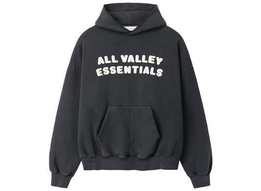 Fear of God Essentials 90s Hoodie in Washed Iron Grey