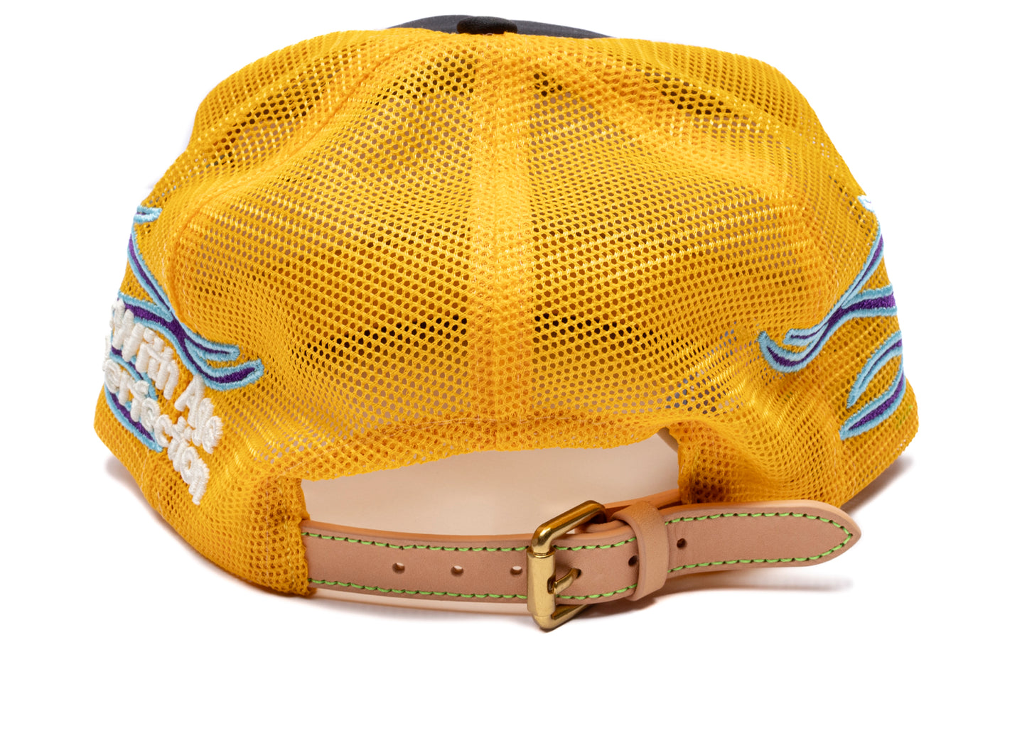 Better With Age Doug Vintage Hat in multi-color, a one-of-one handmade unisex cap, view 3