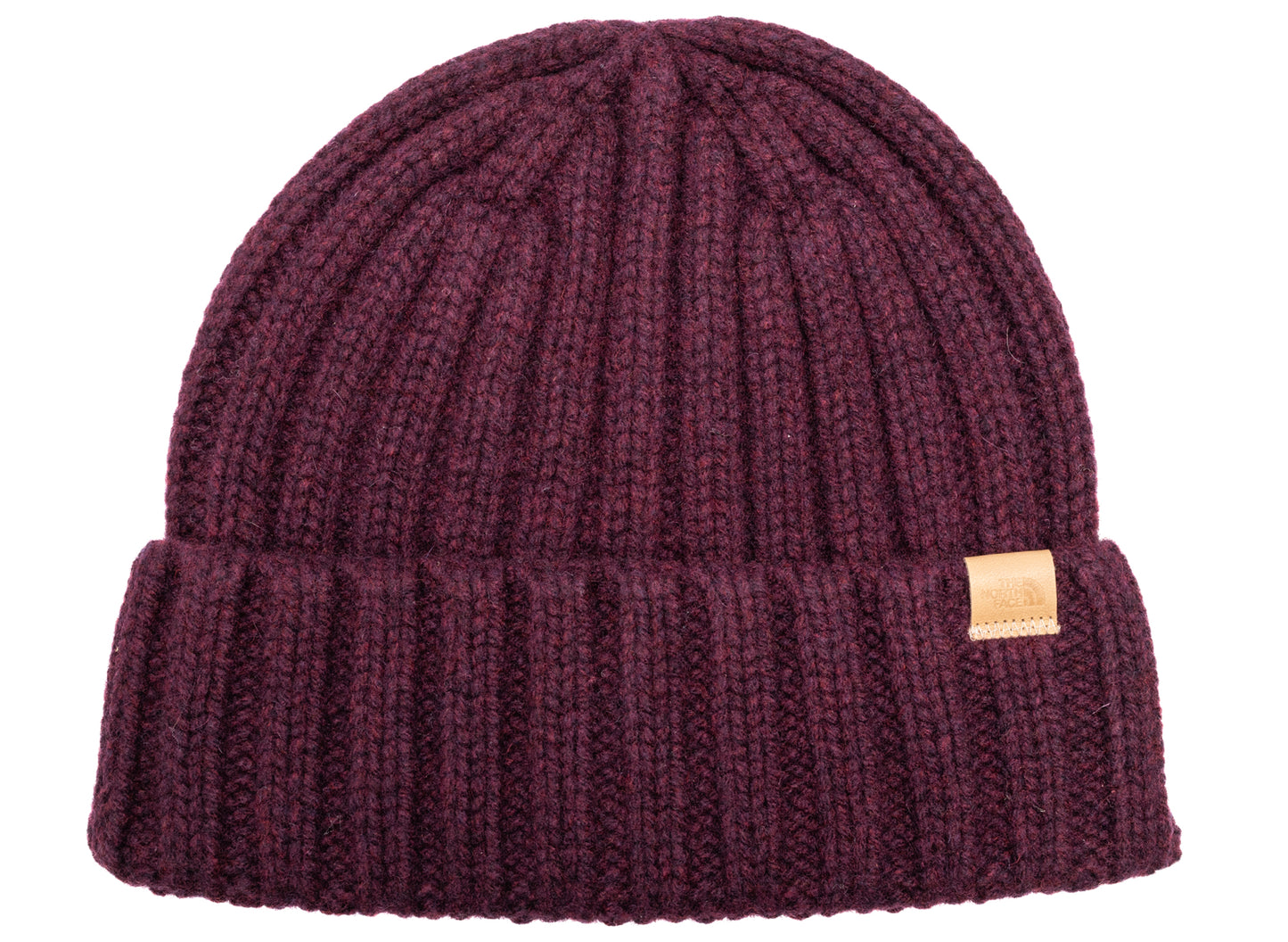 The North Face Merino Wool Beanie in Deep Burgundy
