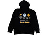 HUF x Toyota Sahara Rally Pullover Hoodie in Black