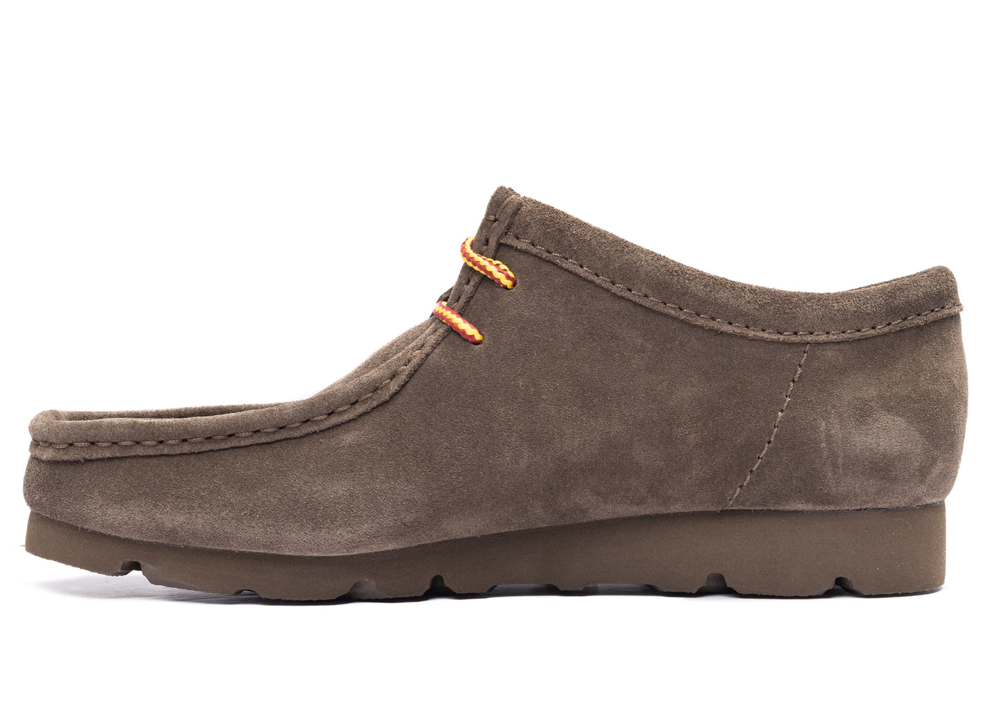 Clarks Wallabee GTX in Dark Olive Suede