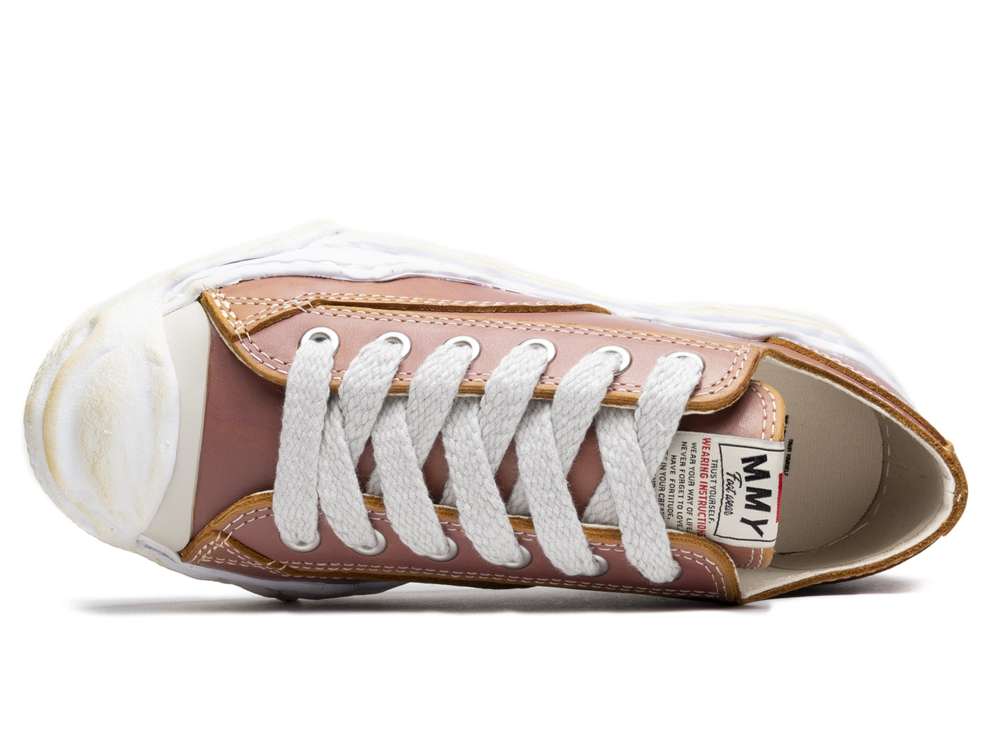 Maison Mihara Yasuhiro Leather Hank OG in Red