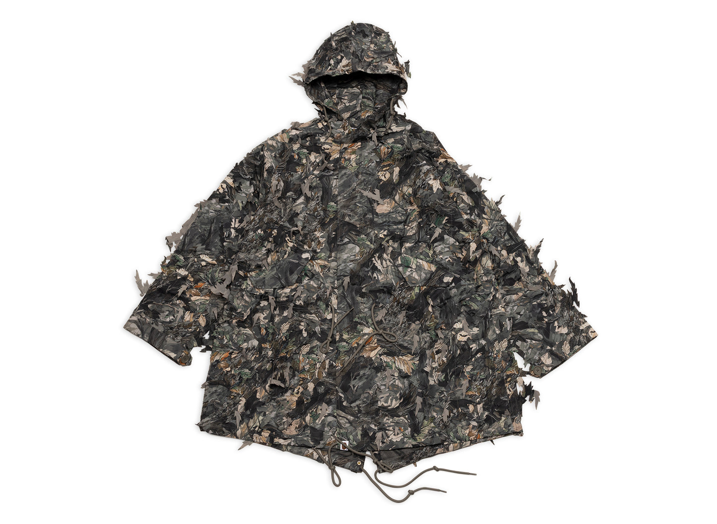 A Bathing Ape Tree Edge Camo Laser Cut M-51 Jacket