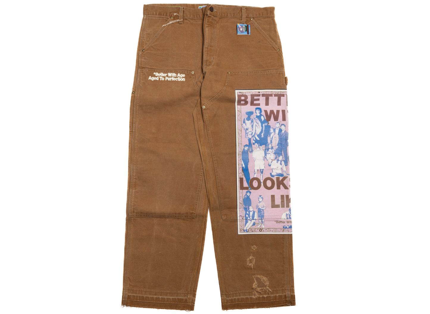 Better With Age Looks Like You Double Knee Trouser in Assorted