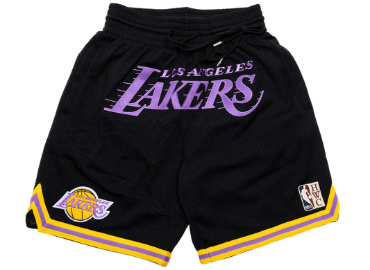Mitchell & Ness MLB Just Don Lakers Practice Shorts xld