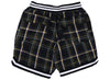 Rhude Flannel Court Logo Shorts