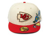 New Era Tonal Florals Kansas City Chiefs Fitted Hat