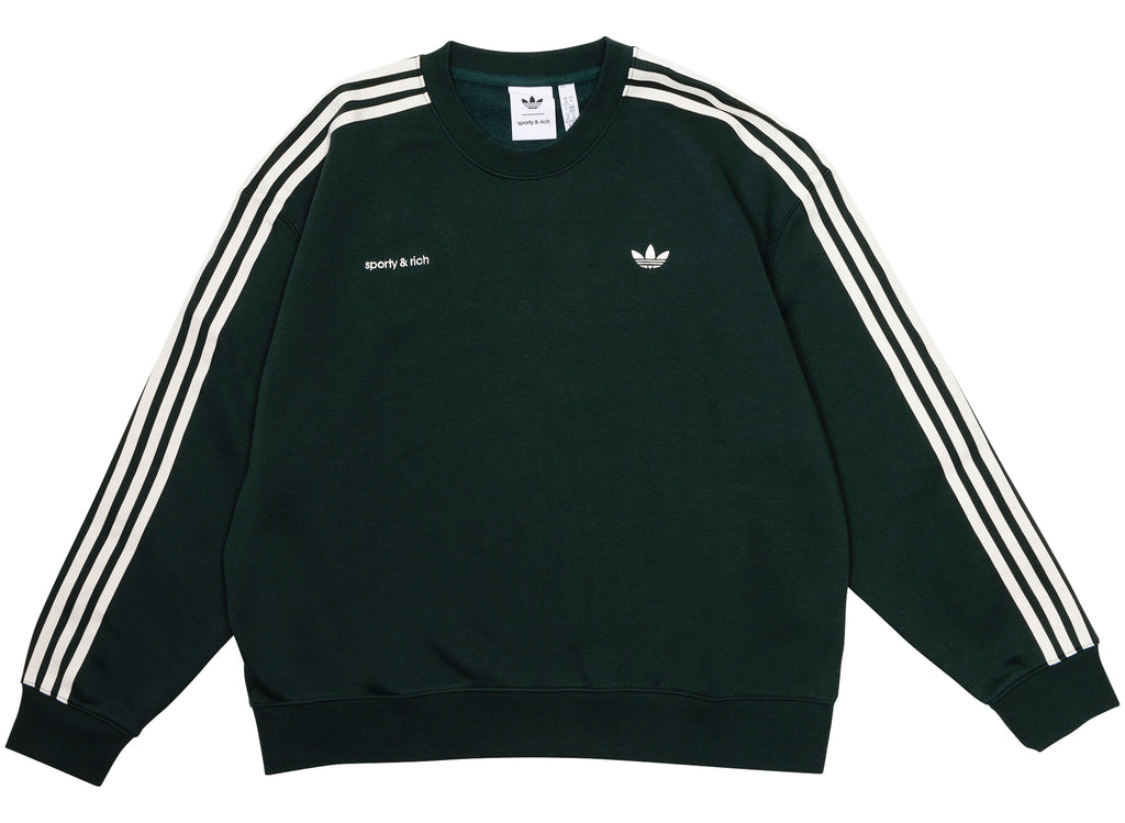Women's Adidas Sporty & Rich Sweatshirt in Green