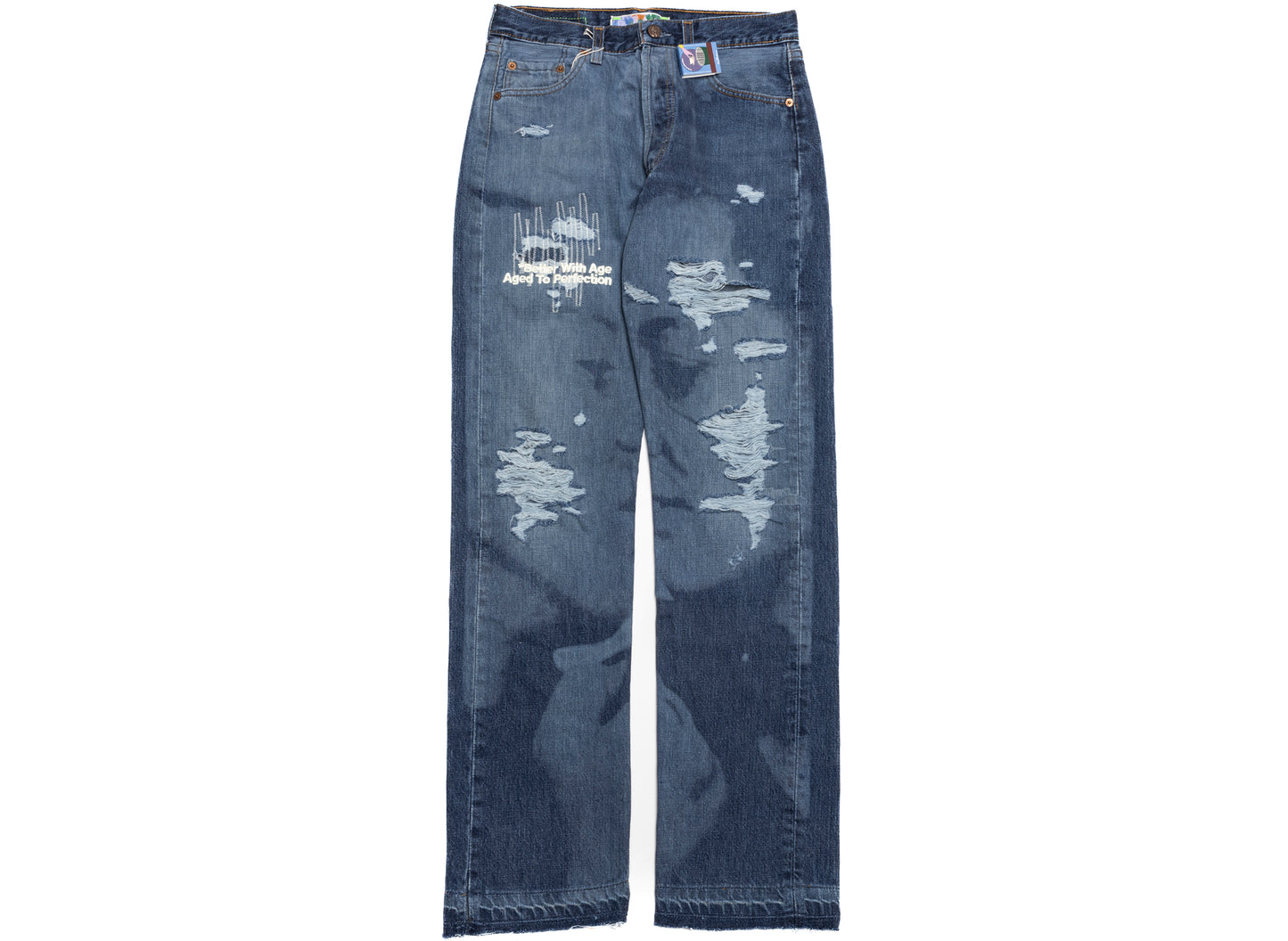 Better With Age Wedding Laser Denim in Indigo