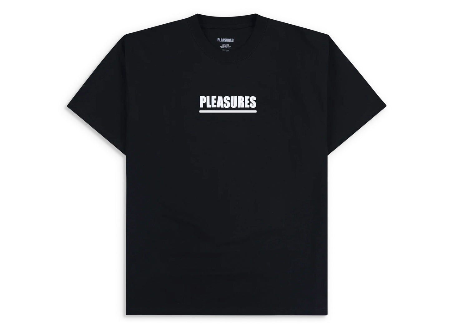 Pleasures Scripture T-Shirt in Black