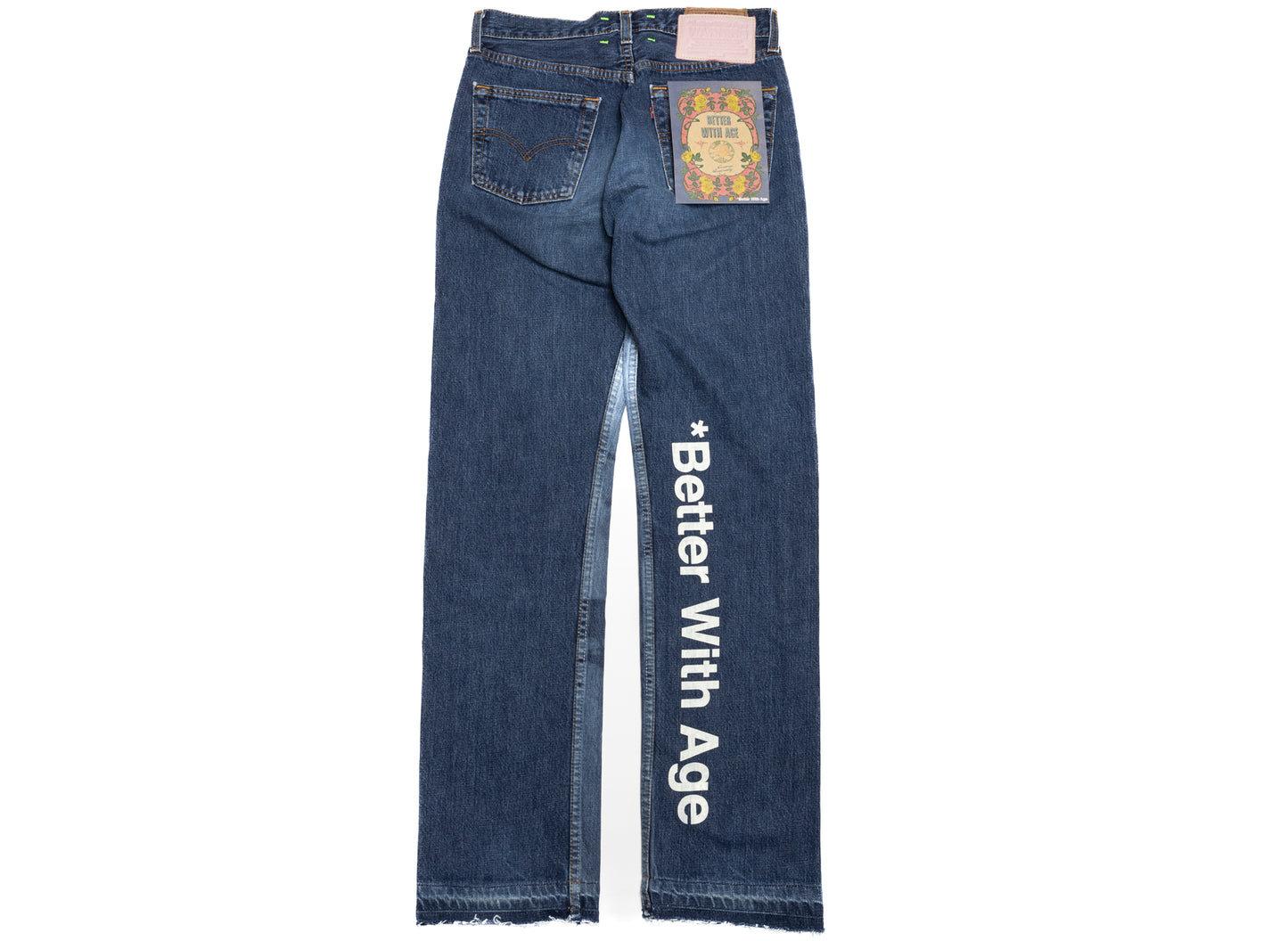 Better With Age Wedding Laser Denim in Indigo