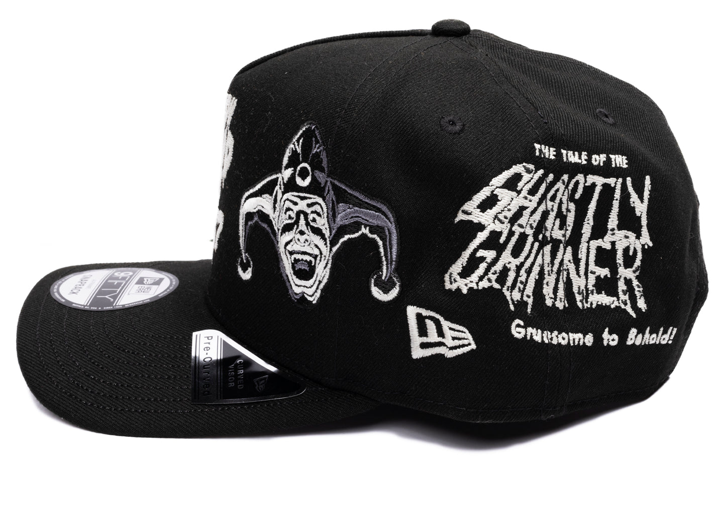 New Era 9Fifty 'Afraid of the Dark' A-Frame Snapback Hat in Black