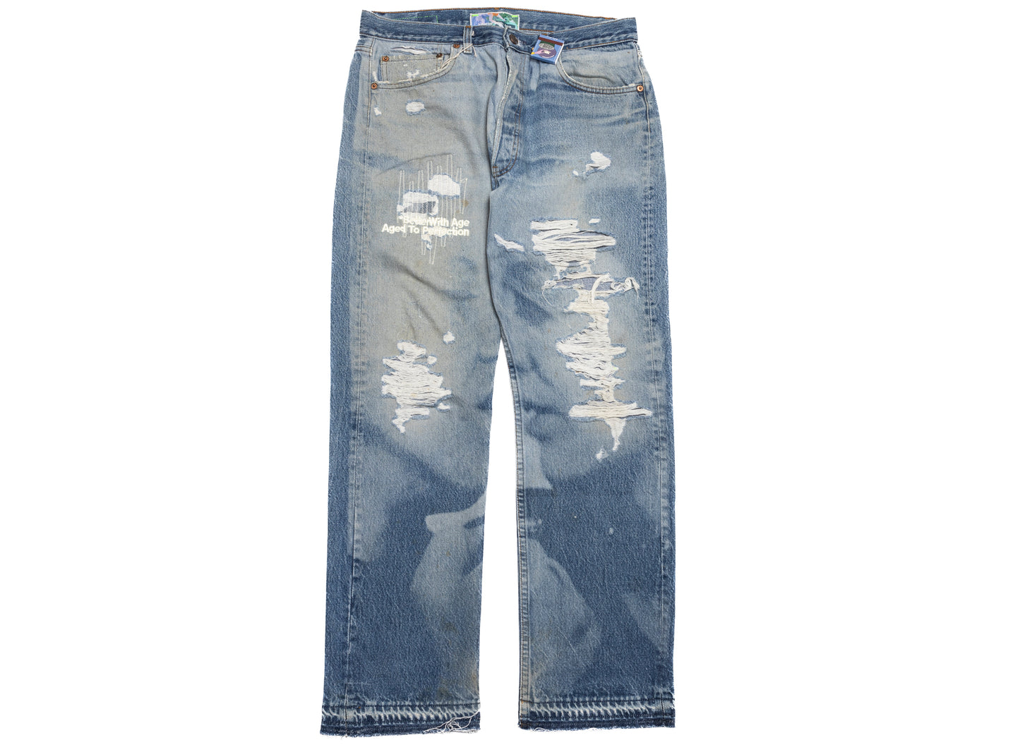 Better With Age Wedding Laser Denim in Indigo