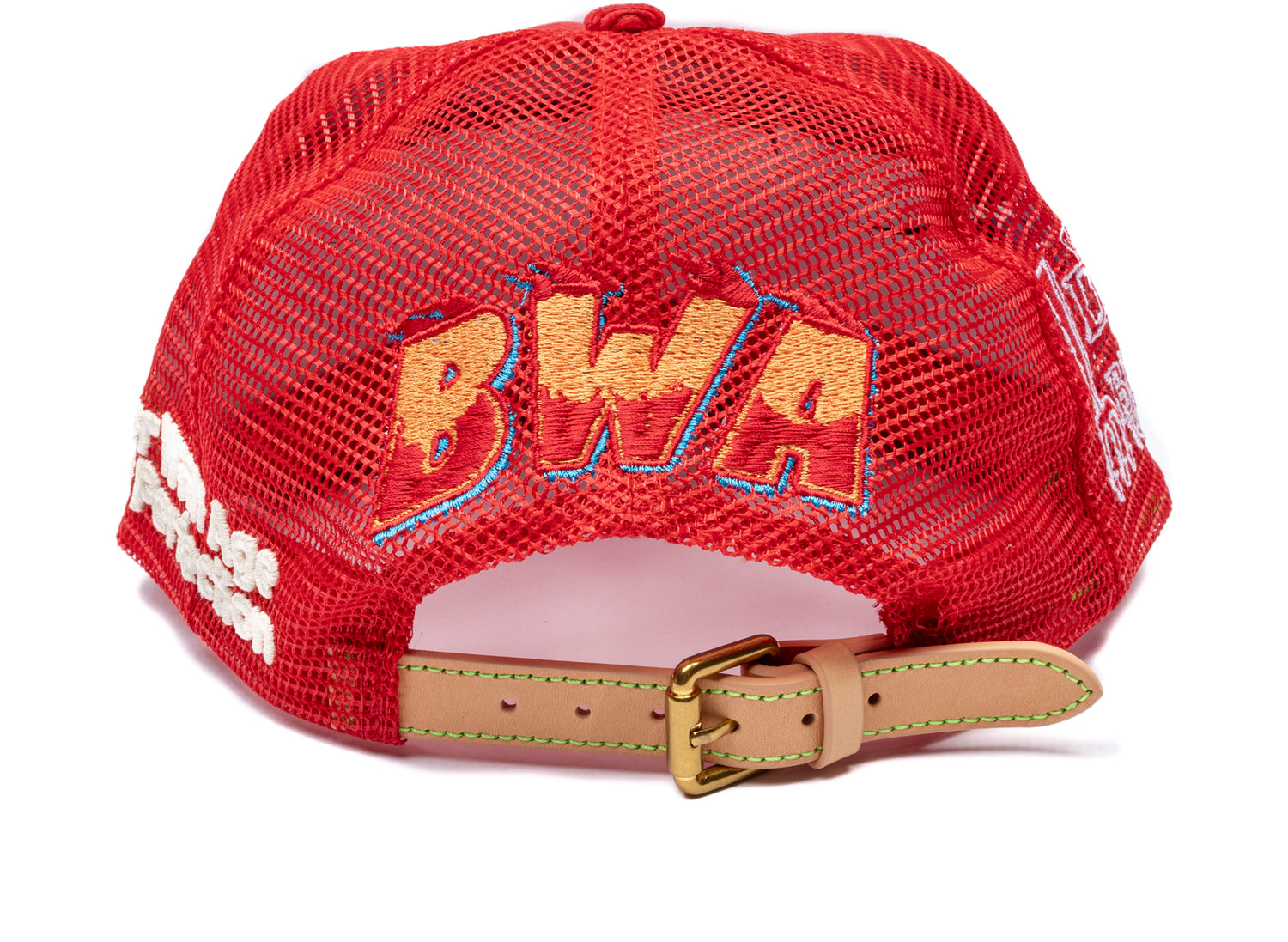 Better With Age Highway Hat in multi-color, one-of-one handmade unisex cap, view 3
