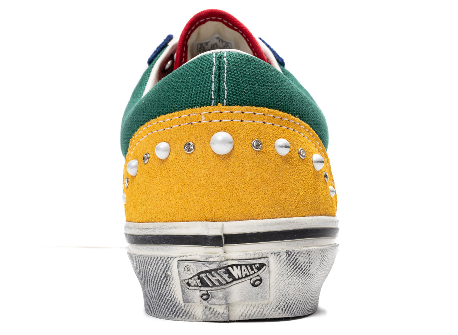 Vans LX Old Skool 36 Pearlized in Green and Multi, men's low-top sneaker, view 2