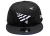 Paper Planes Original Crown Ultra Suede Blue Undervisor 9FIFTY Snapback Hat