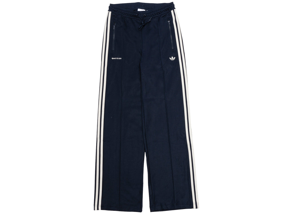 Women's Adidas Sporty & Rich Track Pants in Navy