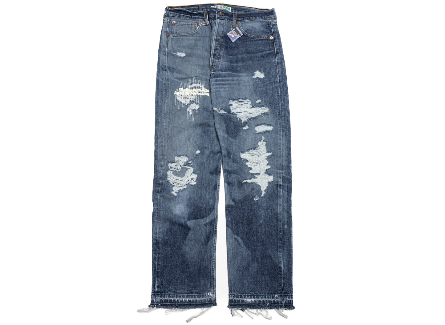 Better With Age Wedding Laser Denim in Indigo