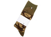 A Bathing Ape 1st Shark Socks in Olive