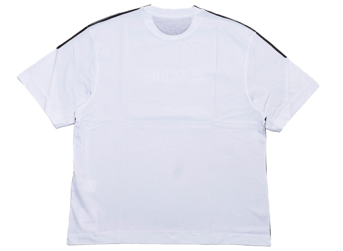 OFF-WHITE Negative Big Bookish Skate Short Sleeve T-Shirt in White