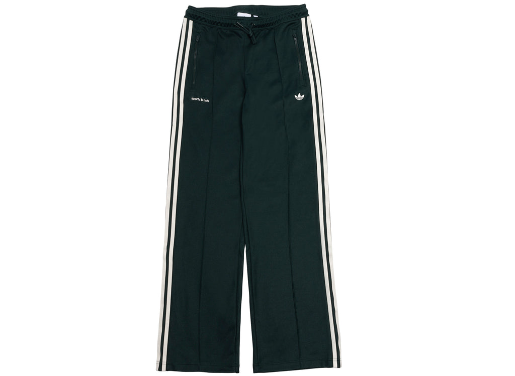 Women's Adidas Sporty & Rich Track Pants in Green