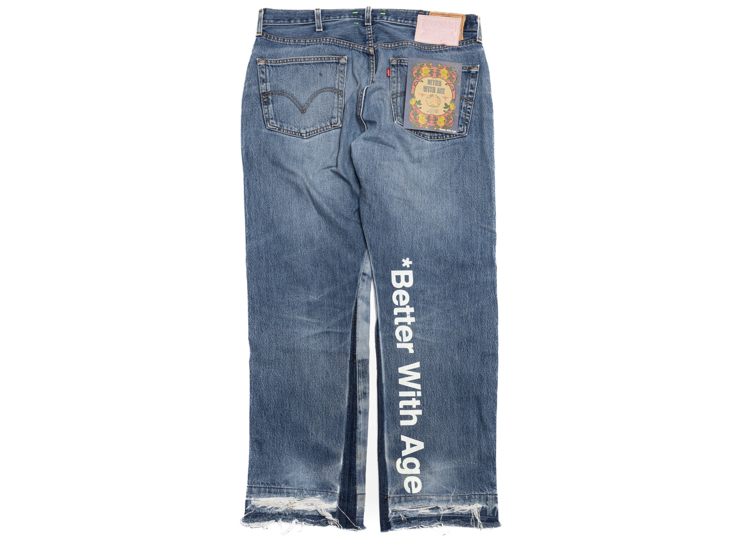 Better With Age Wedding Laser Denim in Indigo