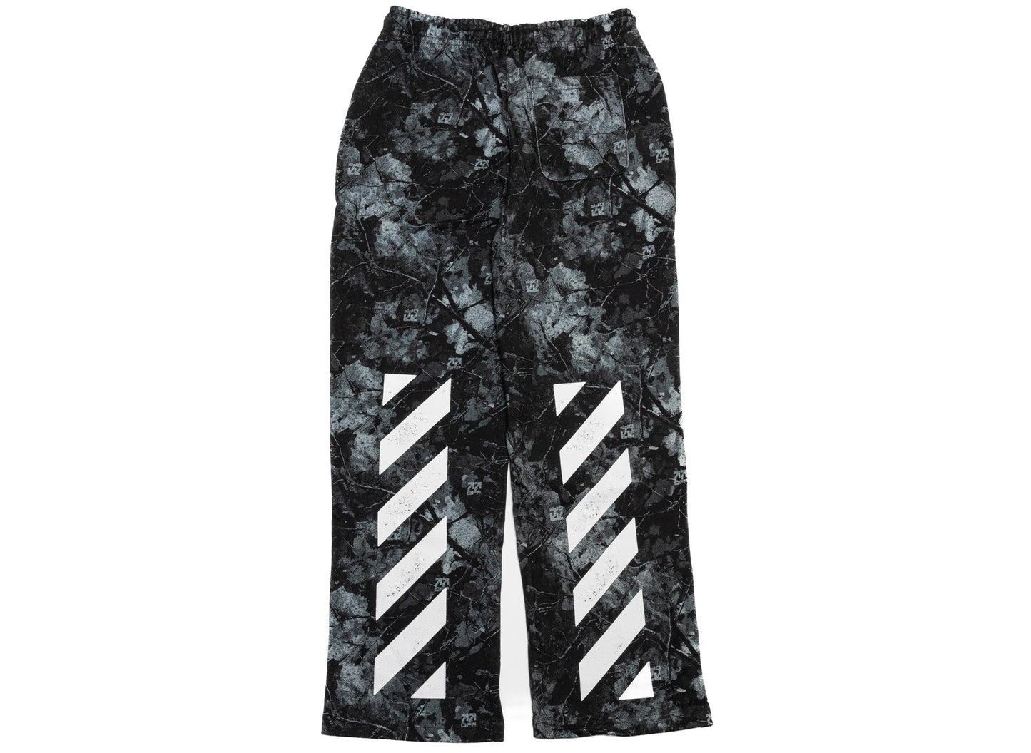 L/AB c/o Off-White™ Printed Camo Sweatpant in Black