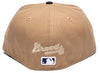 New Era Classic 8-Bit Wordmark Atlanta Braves Fitted Hat