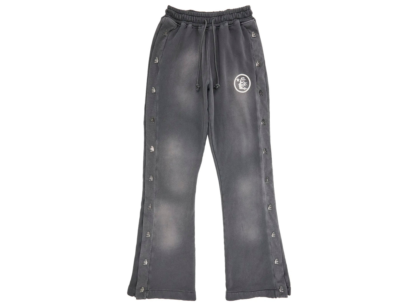 Hellstar Mirrorface Sweatpants in Grey