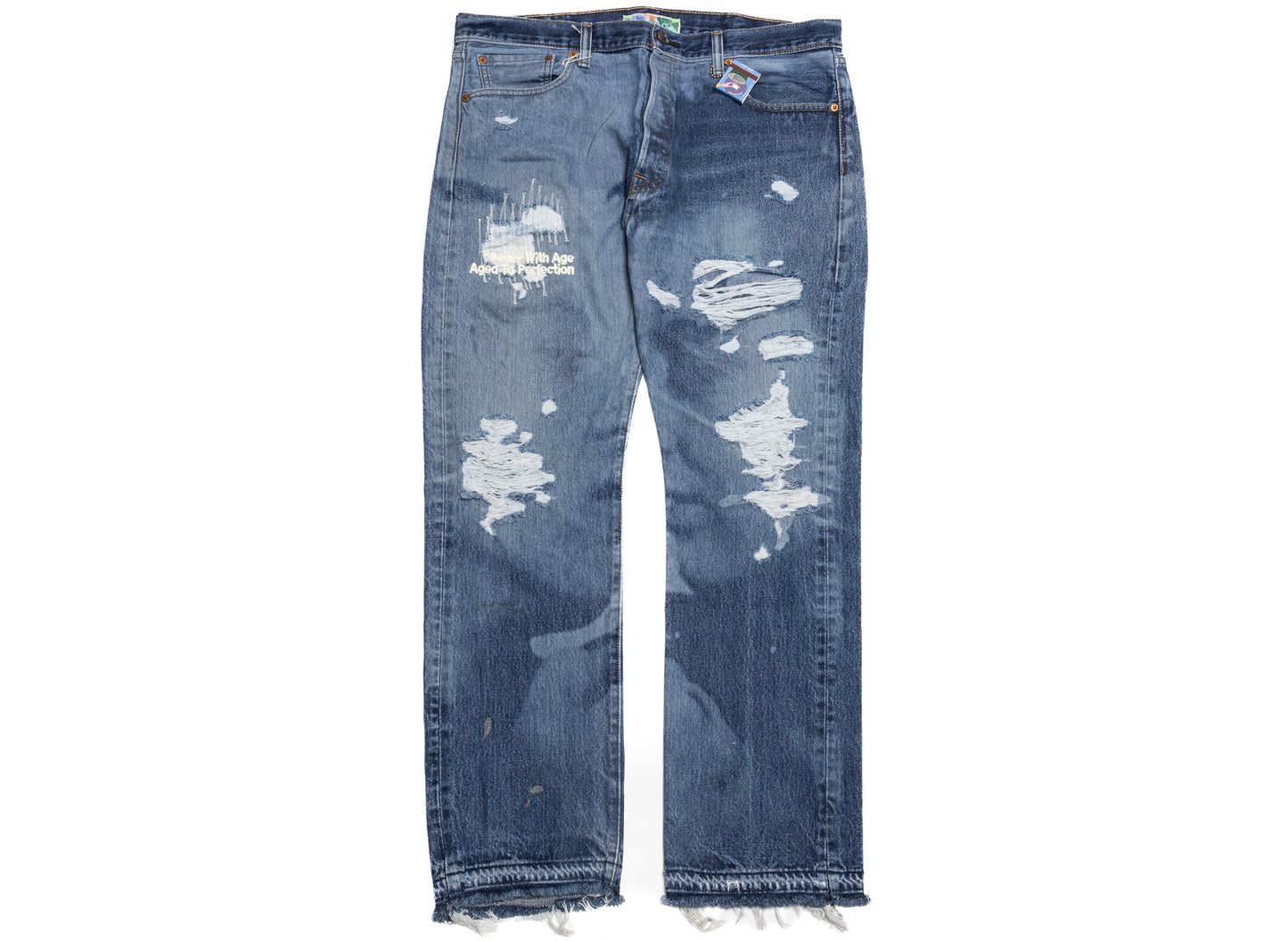 Better With Age Wedding Laser Denim in Indigo