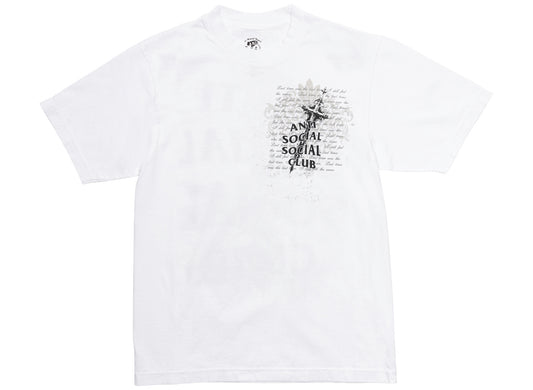 Anti Social Social Club Made in USA Anguish Tee in White