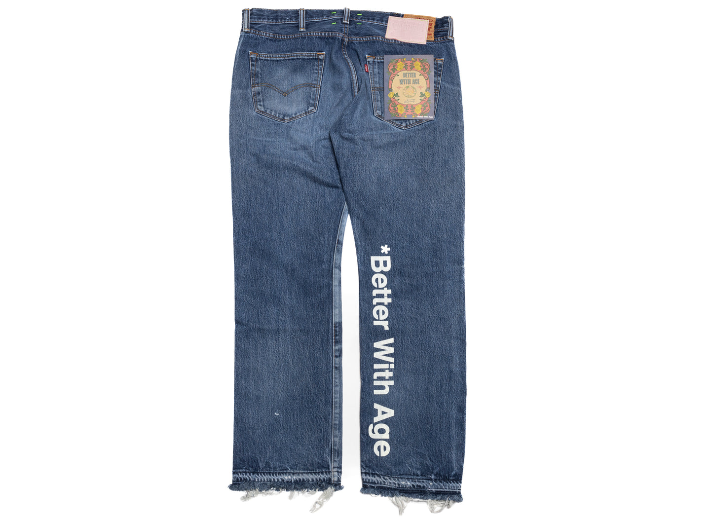 Better With Age Wedding Laser Denim in Indigo