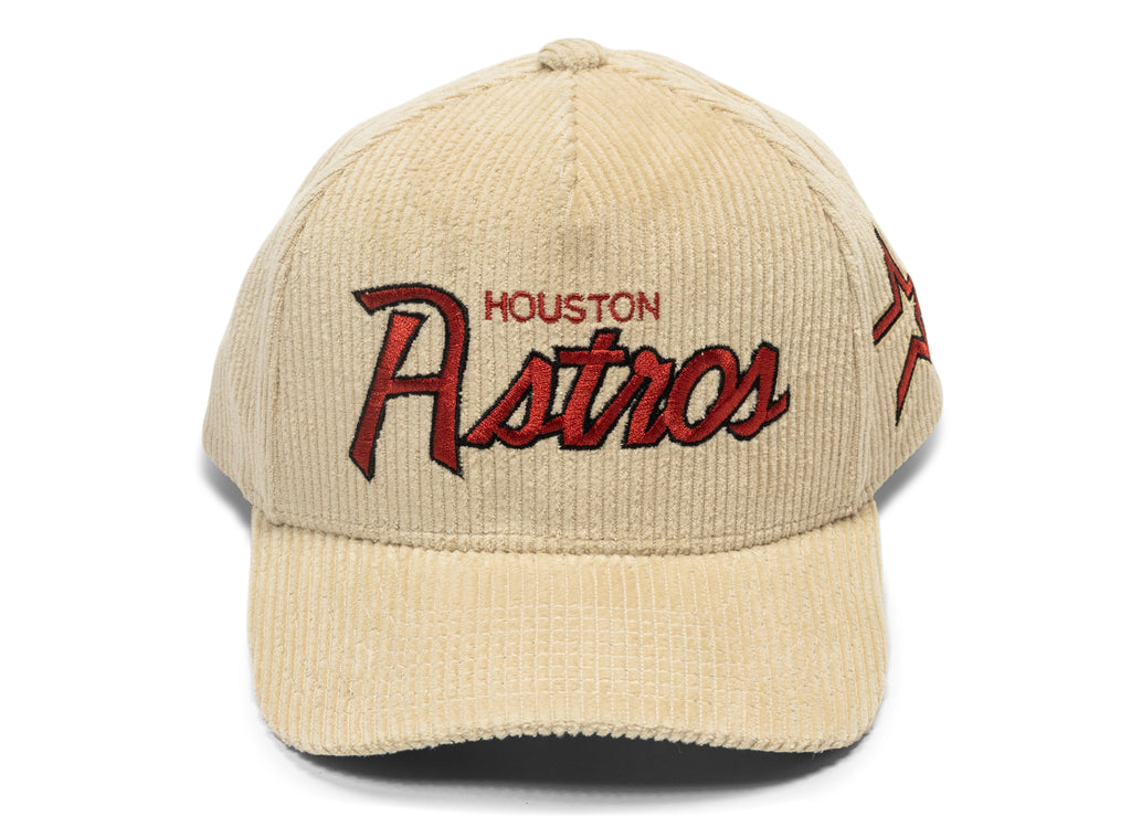 Mitchell & Ness MLB Houston Astros Corduroy Off Pro Snapback Hat