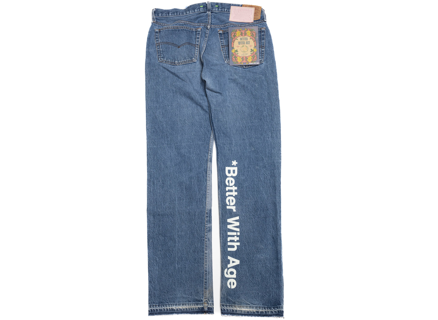 Better With Age Wedding Laser Denim in Indigo