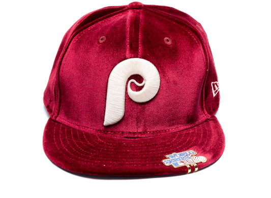 New Era Philadelphia Phillies Velvet Hat w/ Visor Clip