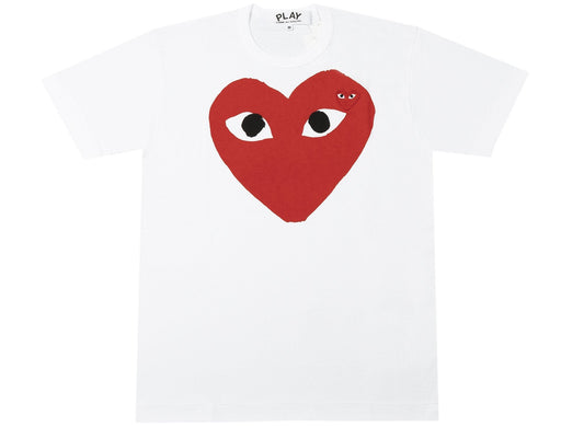 Comme des Garçons Play Double Heart T-Shirt
