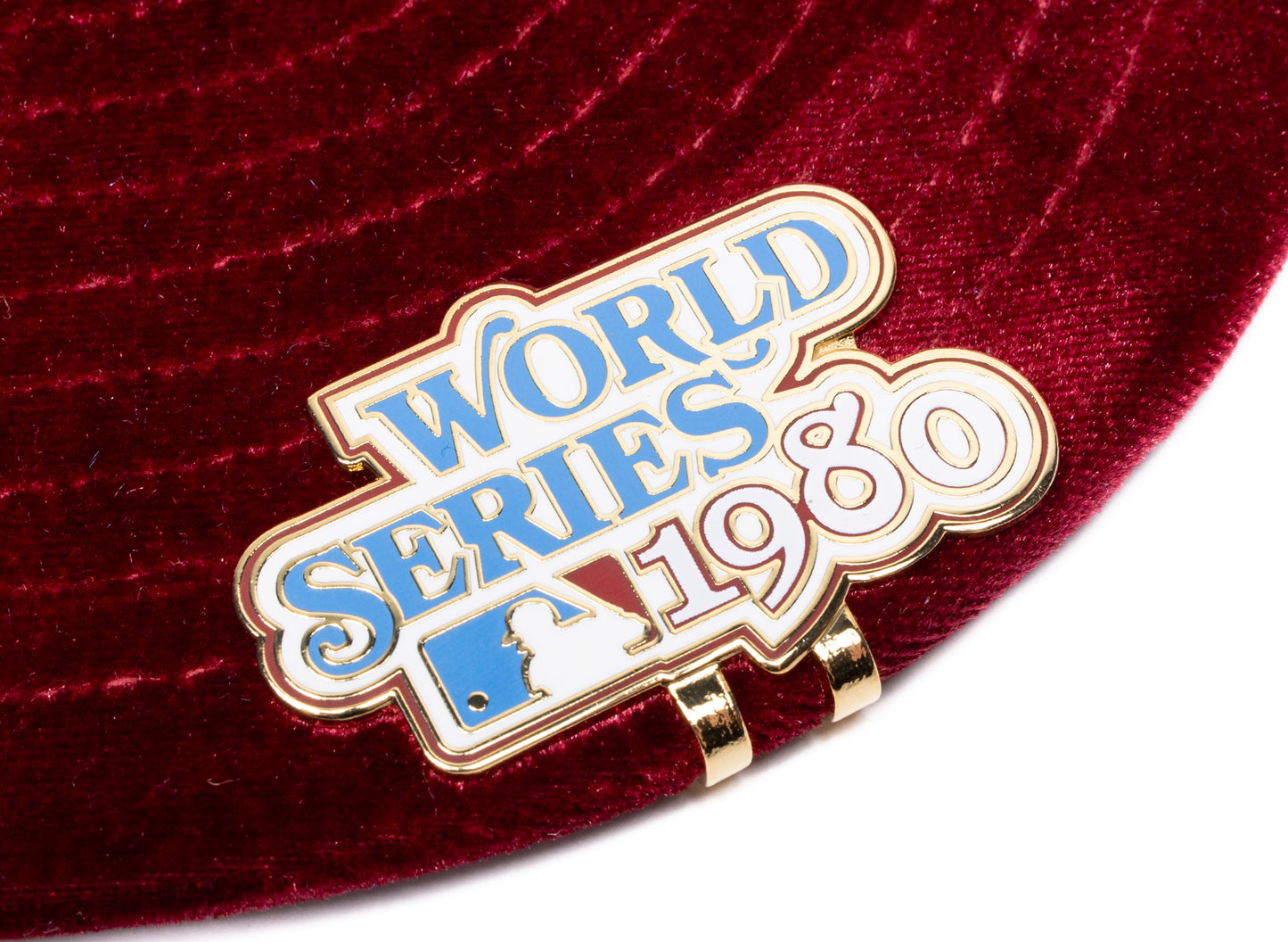 New Era Philadelphia Phillies Velvet Hat w/ Visor Clip