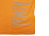 Puma x Pleasures Typo Tee in Orange