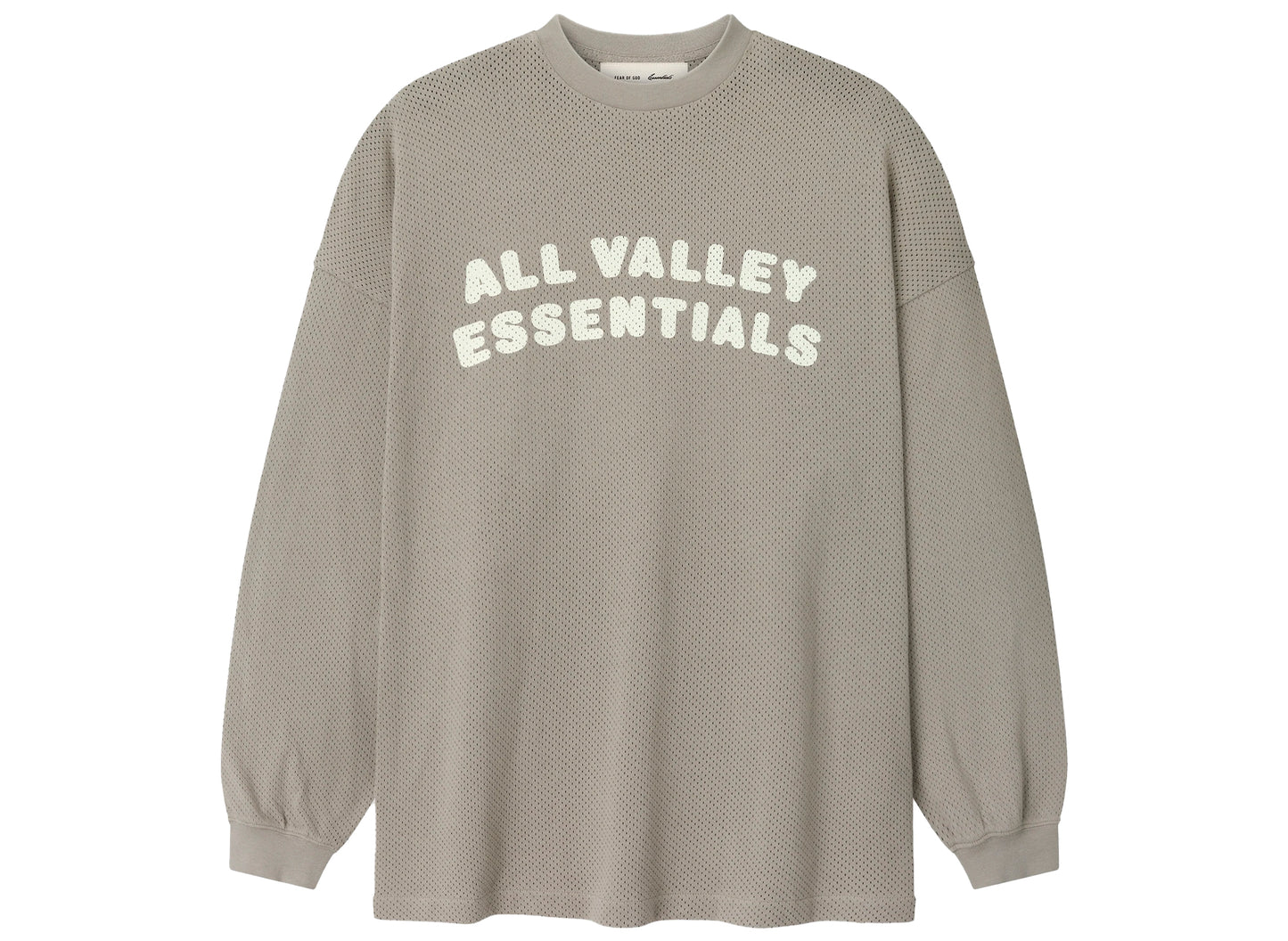 Fear of God Essentials Merch Long Sleeve Tee in Seal