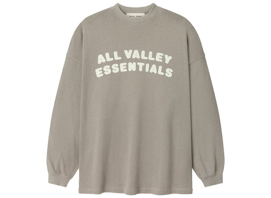 Fear of God Essentials Merch Long Sleeve Tee in Seal