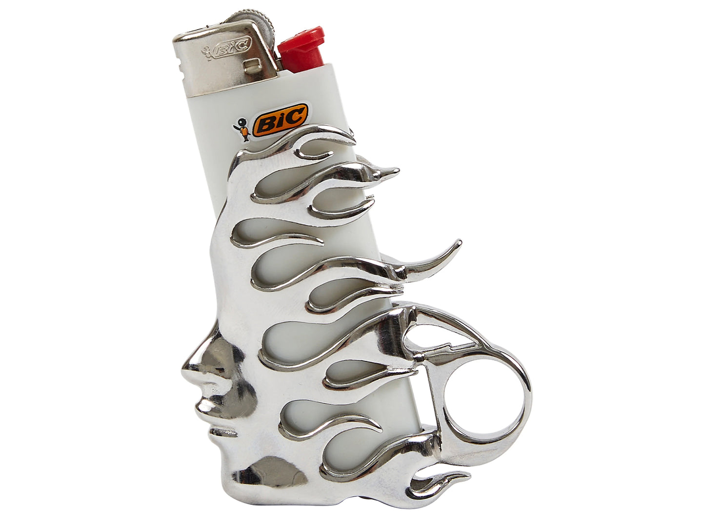 Hellstar Lighter Case in Silver
