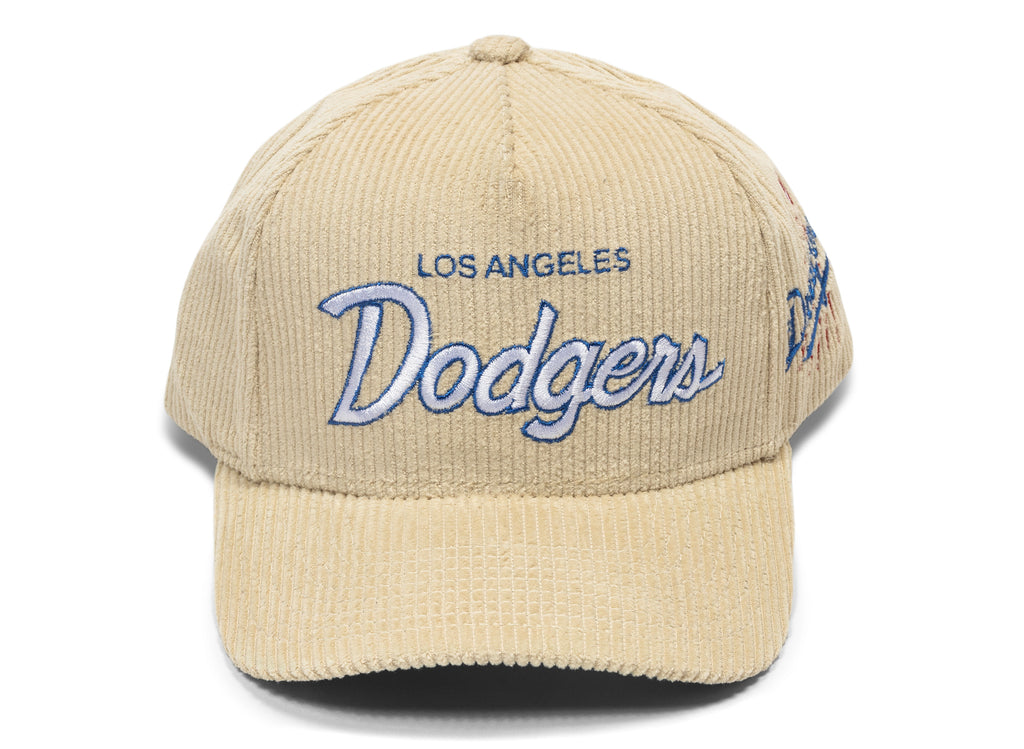 Mitchell & Ness MLB Los Angeles Dodgers Corduroy Off Pro Snapback Hat