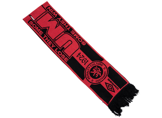 Umbro Penalty Culture England Scarf in Black/Red xld