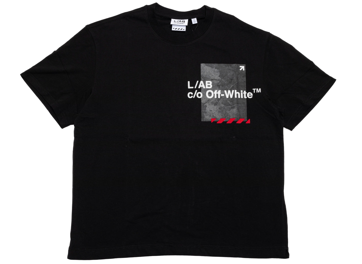 L/AB c/o Off-White™ Off Camo Soccer Jersey in Black