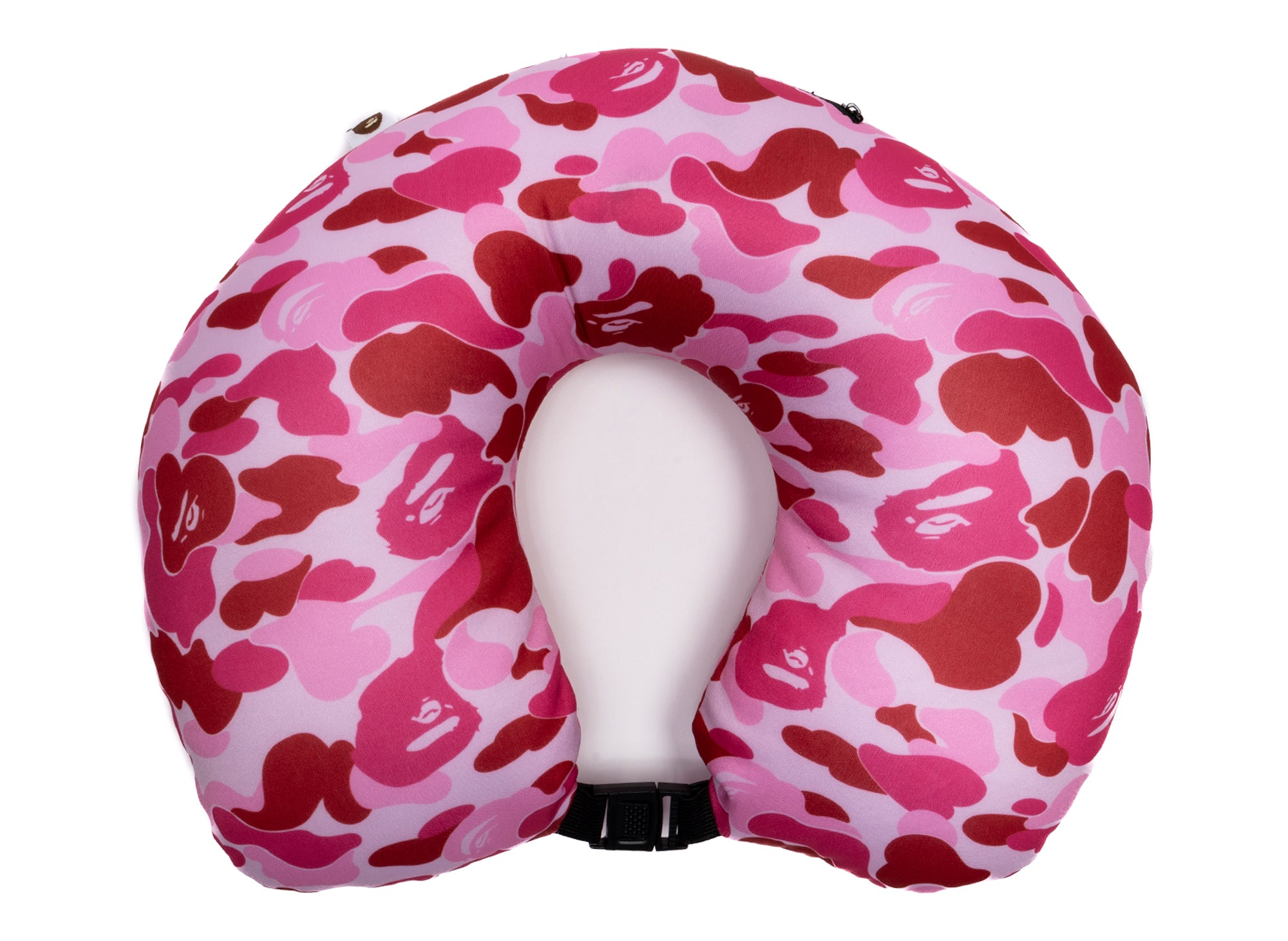 A Bathing Ape ABC Camo 2Way Ape Head Neck Pillow in Pink – Oneness Boutique