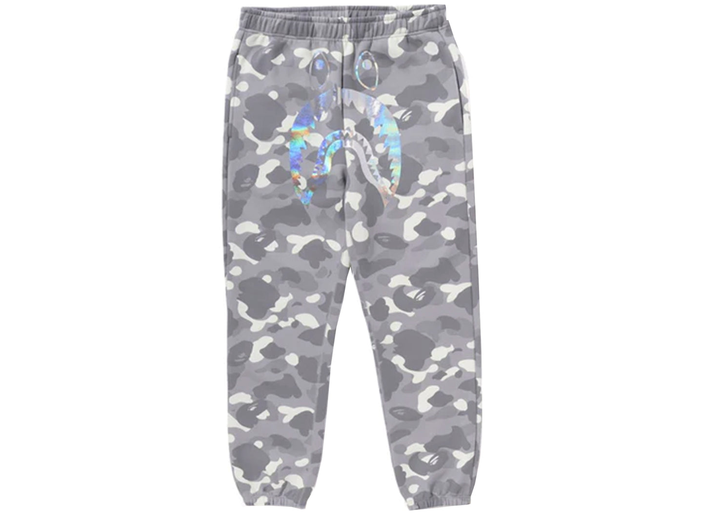 Pantalon de jogging A Bathing Ape City Camo Shark gris