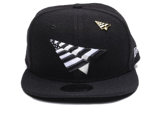 Paper Planes Crown 9Fifty Leather Strapback Hat